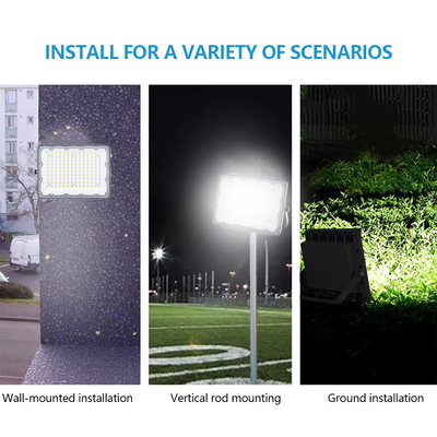 KCD 3 Years Warranty IP67 400w 500w China Manufacturers LED Solar Power Floodlight 12v Flood Lights For Stadium 1500w