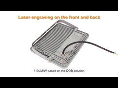 BK02 KCD উচ্চ লুমেন এলইডি ফ্লাড লাইট আউটডোর, কালার কন্ট্রোল সুইচ সহ