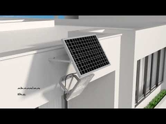 TK02 উচ্চ আলোকসজ্জা 6500K নেতৃত্বাধীন সৌর চালিত বন্যা লাইট 30W 60W 200W বাগান