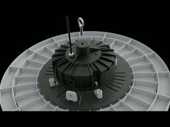 HB02-ব্র্যান্ড নতুন প্রতিফলক পিসি কভার 100w 150w 200w 300w হাইবে লাইট ইউএফও ইন্ডাস্ট্রিয়াল এলইডি হাই বে লাইট