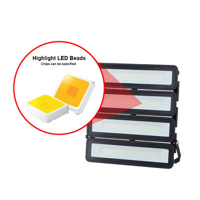 High-Brightness Modular LED Flood Light Aluminum Alloy Body IP65 Waterproof For Building Facades Courtyards Parking Lots Outdoor