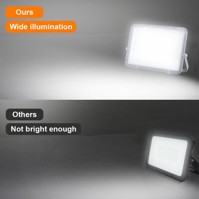 KCD Reflector Asymmetrical IP65 200W 180 Degree LED Flood Light Outdoor Floodlight Heavy Duty