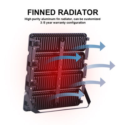 High-Brightness Modular LED Flood Light Aluminum Alloy Body IP65 Waterproof For Building Facades Courtyards Parking Lots Outdoor