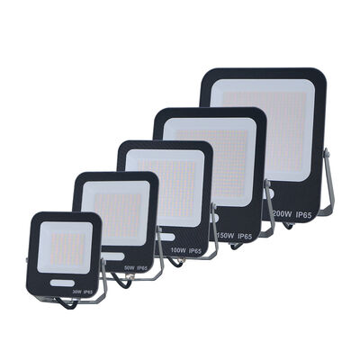 300W IP65 Waterproof LED Flood Light with High Luminous Efficiency for Outdoor Industrial Use