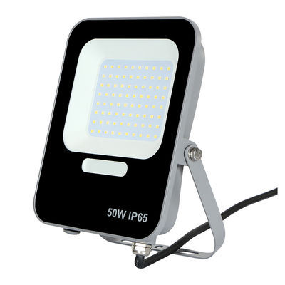 ছোট আকারের 80lm / w IP65 50W এসএমডি আল্ট্রাথিন অফিসের জন্য বন্যার হালকা আলো